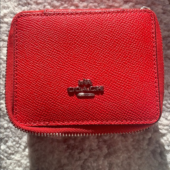 Coach Jewelry - NWT COACH leather Jewelry Case